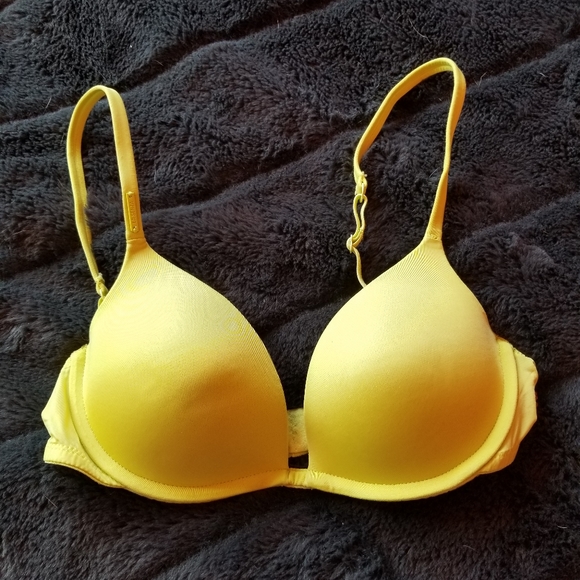 La Senza Lime Green Push Up Bra